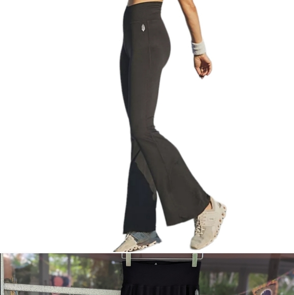 Free People Pants - Free People FP Movement Good Karma Flare Legging Black XS/S